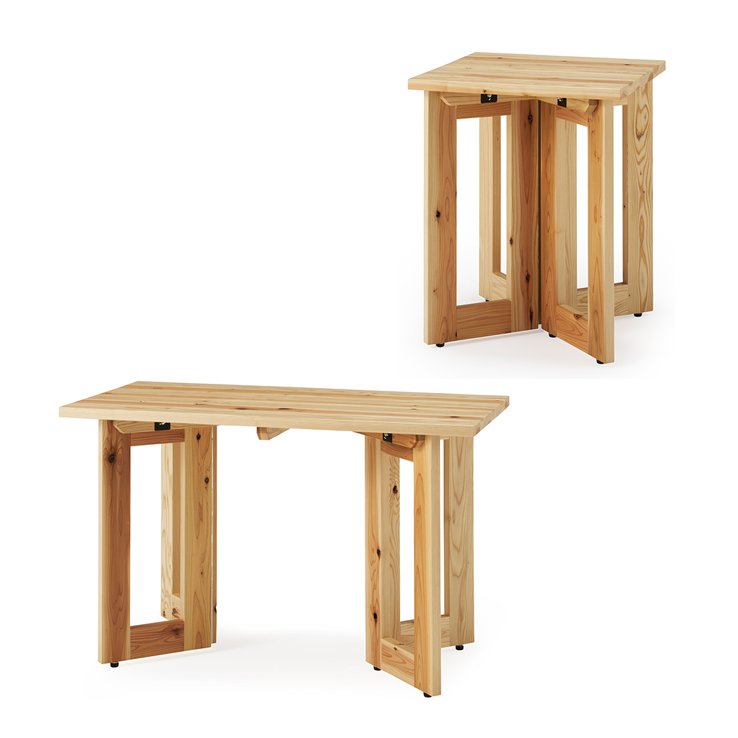 シダーテーブル（間伐材）